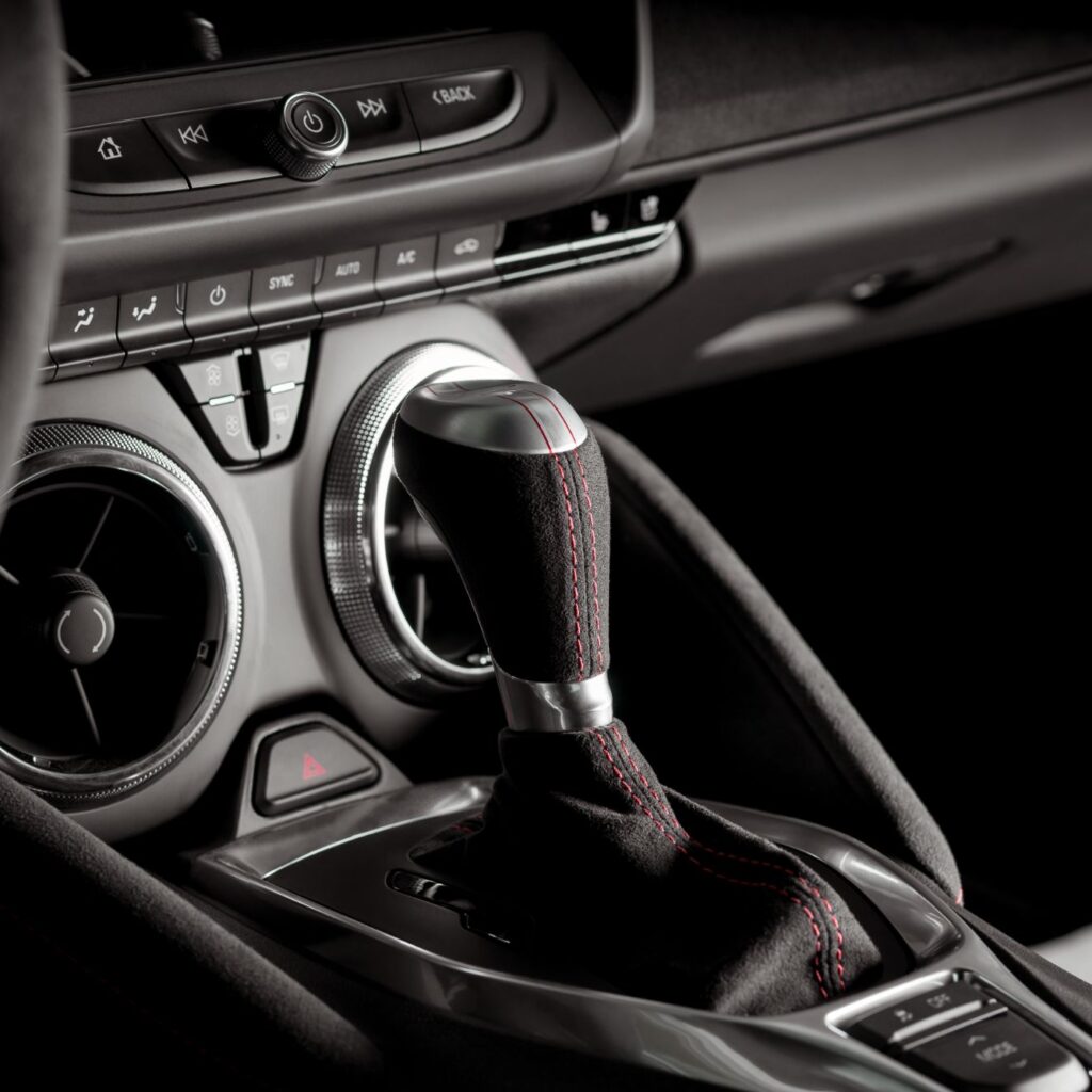 closeup shot of a luxurious black car interior 2023 11 27 05 04 36 utc